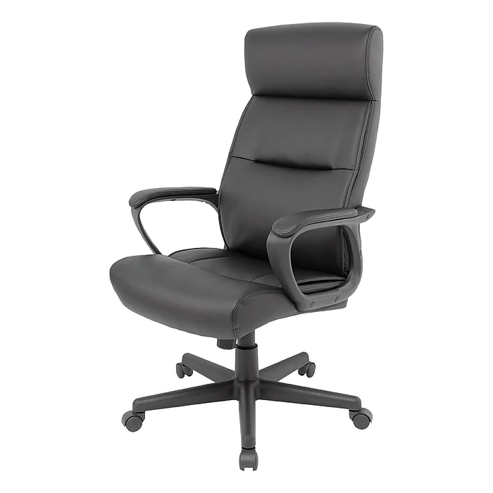 Staples Rutherford Luxura Manager Chair, Black (45608) 6 Staples Rutherford Luxura Manager Chair, Black (45608) - Image 4