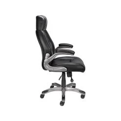 Staples Torrent Bonded Leather Manager Chair, Glossy Black (51283/20224) -Cheap The Flex Chair Store unnamed file 3953