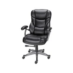 Staples Osgood High-Back Bonded Leather Manager Chair, Black (21076) -Cheap The Flex Chair Store unnamed file 3962