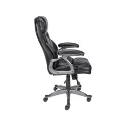 Staples Osgood High-Back Bonded Leather Manager Chair, Black (21076) -Cheap The Flex Chair Store unnamed file 3965