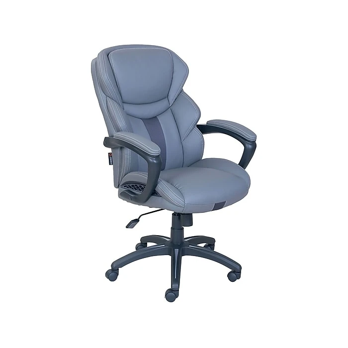 Dormeo Espo Octaspring Bonded Leather Managers Office Chair, Gray (47055) 4 Dormeo Espo Octaspring Bonded Leather Managers Office Chair, Gray (47055) - Image 2