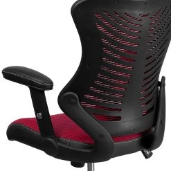 Flash Furniture BLZP806BY Mesh Office Chair, Burgundy (BLZP806BY) -Cheap The Flex Chair Store unnamed file 399
