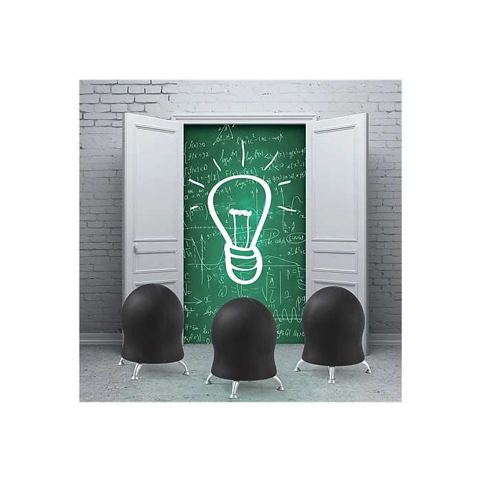 Safco Zenergy Polyester Task Chair, Black (BT508BK) 4 Safco Zenergy Polyester Task Chair, Black (BT508BK) - Image 2