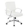 Office Star Pro-Line II White Faux Leather Mid-Back Manager's Chair With Chrome Finish Arms And Base (SPX23591C-U11) -Cheap The Flex Chair Store unnamed file 4044