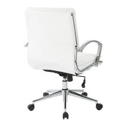 Office Star Pro-Line II White Faux Leather Mid-Back Manager's Chair With Chrome Finish Arms And Base (SPX23591C-U11) -Cheap The Flex Chair Store unnamed file 4049