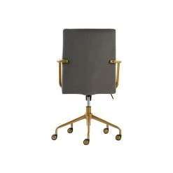 Elle Decor Giselle Fabric Computer And Desk Chair, Light Gray/Gold (CHR10058B) -Cheap The Flex Chair Store unnamed file 411