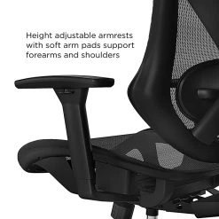 Union & Scale™ FlexFit™ Dexley Mesh Task Chair, Black (UN56946) -Cheap The Flex Chair Store unnamed file 4131