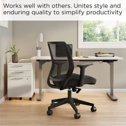 Union & Scale™ Essentials Mesh Back Fabric Task Chair, Black (UN56947) -Cheap The Flex Chair Store unnamed file 4141