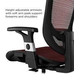 Union & Scale™ FlexFit™ Hyken Mesh Task Chair, Maroon (UN59462) -Cheap The Flex Chair Store unnamed file 4158