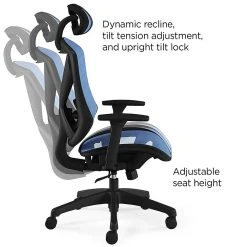 Union & Scale™ FlexFit™ Dexley Mesh Task Chair, Blue (UN59375) -Cheap The Flex Chair Store unnamed file 4167