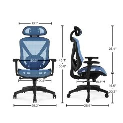 Union & Scale™ FlexFit™ Dexley Mesh Task Chair, Blue (UN59375) -Cheap The Flex Chair Store unnamed file 4171