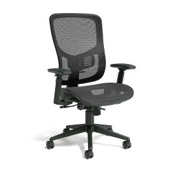 Union & Scale FlexFit™ Kroy Mesh Task Chair, Black (UN59456)