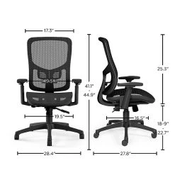 Union & Scale FlexFit™ Kroy Mesh Task Chair, Black (UN59456) -Cheap The Flex Chair Store unnamed file 4180
