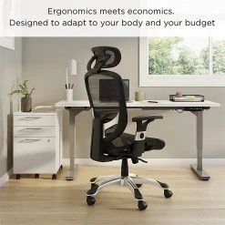 Union & Scale™ FlexFit™ Hyken Mesh Task Chair, Charcoal Gray (UN59464) -Cheap The Flex Chair Store unnamed file 4187