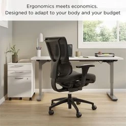 Union & Scale FlexFit™ 1500TF Mesh Back Fabric Task Chair, Black (UN50584) -Cheap The Flex Chair Store unnamed file 4197