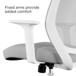 Union & Scale™ Essentials Mesh Back Fabric Task Chair, Gray (UN58149) -Cheap The Flex Chair Store unnamed file 4222