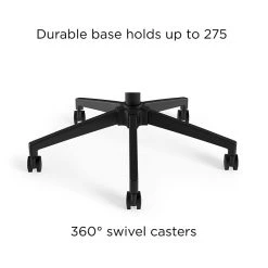 Union & Scale™ Prestige Marrett Fabric/Mesh Swivel Task Chair, Black (UN53249) -Cheap The Flex Chair Store unnamed file 4236