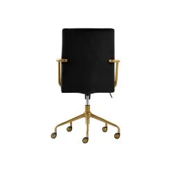 Elle Decor Giselle Fabric Computer And Desk Chair, Navy Blue/Gold (CHR10058C) -Cheap The Flex Chair Store unnamed file 424