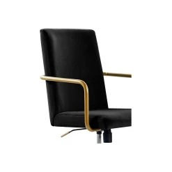 Elle Decor Giselle Fabric Computer And Desk Chair, Navy Blue/Gold (CHR10058C) -Cheap The Flex Chair Store unnamed file 425