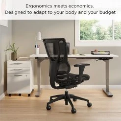 Union & Scale FlexFit™ 1500TM Mesh Task Chair, Black (UN28570) -Cheap The Flex Chair Store unnamed file 4279