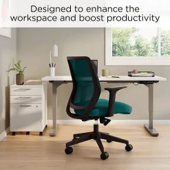 Union & Scale™ Essentials Mesh Back Fabric Task Chair, Teal (UN60410) -Cheap The Flex Chair Store unnamed file 4296