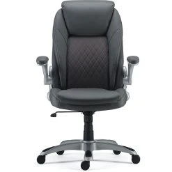 Staples Sorina Bonded Leather Chair, Grey (53253) -Cheap The Flex Chair Store unnamed file 43