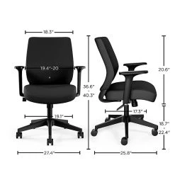 Union & Scale™ Essentials™ Fabric Task Chair, Black (UN59380) -Cheap The Flex Chair Store unnamed file 4311