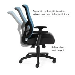Union & Scale FlexFit™ Kroy Mesh Back Fabric Task Chair, Blue (UN59458) -Cheap The Flex Chair Store unnamed file 4323