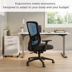 Union & Scale FlexFit™ Kroy Mesh Back Fabric Task Chair, Blue (UN59458) -Cheap The Flex Chair Store unnamed file 4325