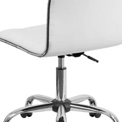 Flash Furniture Low Back Armless White Ribbed Designer Swivel Task Chair (DS512BWH) -Cheap The Flex Chair Store unnamed file 4404