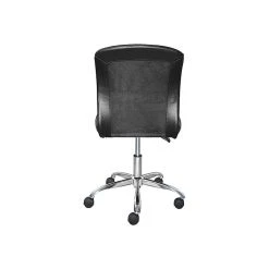 Serta Essentials Armless Ergonomic Bonded Leather/Mesh Swivel Task Chair, Black (48740) -Cheap The Flex Chair Store unnamed file 4513