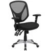 Flash Furniture Mid-Back Black Mesh Swivel Task Chair, Triple Paddle Control, Height-Adjustable Arms -Cheap The Flex Chair Store unnamed file 4569