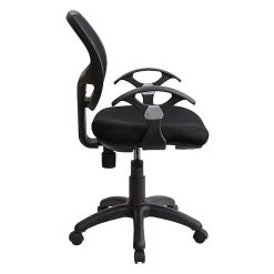 Techni Mobili Mid-Back Mesh Task Chair, Black -Cheap The Flex Chair Store unnamed file 4588