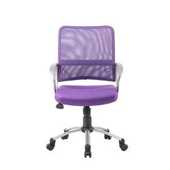Boss Mesh Back W/ Pewter Finish Task Chair, Purple (B6416-PR) -Cheap The Flex Chair Store unnamed file 4602