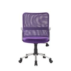 Boss Mesh Back W/ Pewter Finish Task Chair, Purple (B6416-PR) -Cheap The Flex Chair Store unnamed file 4603