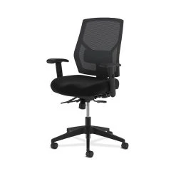 HON Crio High-Back Task Chair, Mesh Back, Adjustable Arms, Adjustable Lumbar, Black Fabric (BSXVL582ES10T) -Cheap The Flex Chair Store unnamed file 4695