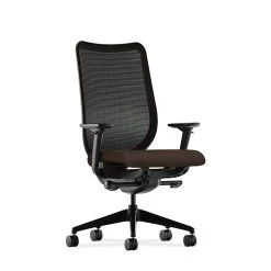 HON® Nucleus® Knit Mesh Back Office/Computer Chair, Adjustable Arms, Centurion Espresso
