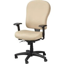 Tempur-Pedic Ergonomic Mid-Back Fabric Task Chair, Adjustable Arms, Beige -Cheap The Flex Chair Store unnamed file 4764