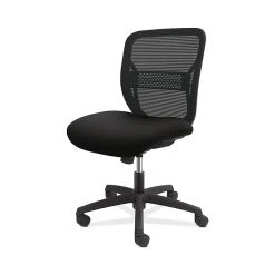HON Gateway Fabric/Mesh Mid-Back Task Chair, Black, Armless (HONGVNMZ1ACCF1G) -Cheap The Flex Chair Store unnamed file 4780