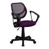 Flash Furniture Mid-Back Task And Computer Chair With Arm, Purple 1 Flash Furniture Mid-Back Task And Computer Chair With Arm, Purple -Cheap The Flex Chair Store unnamed file 485
