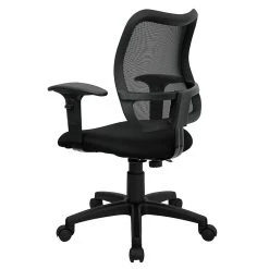 Flash Furniture Mid Back Mesh Task Chair With Fabric Seat And Arms, Black 14 Flash Furniture Mid Back Mesh Task Chair With Fabric Seat And Arms, Black -Cheap The Flex Chair Store unnamed file 4860