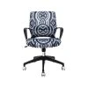 The Raynor Group Elizabeth Sutton Gramercy Fabric Swivel Task Chair, Black Grayscale Echo Silver (K-ESGR-BLK-ECHO-SIL) -Cheap The Flex Chair Store unnamed file 4884