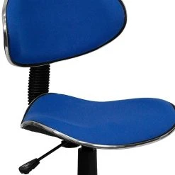 Flash Furniture Fabric Ergonomic Task Chairs With Chrome Metal Band Accent (BT699BLUE) -Cheap The Flex Chair Store unnamed file 4916