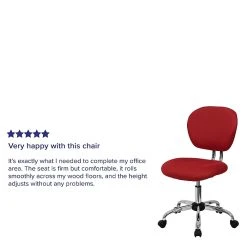 Flash Furniture Mesh Task Chairs With Chrome Base (H2376FRED) -Cheap The Flex Chair Store unnamed file 4928