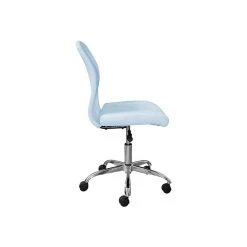 Serta Essentials Armless Ergonomic Bonded Leather/Mesh Swivel Task Chair, Blue (48740D) -Cheap The Flex Chair Store unnamed file 4946