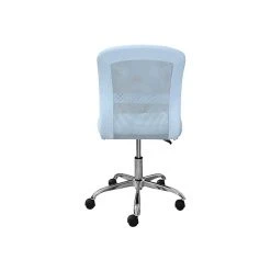 Serta Essentials Armless Ergonomic Bonded Leather/Mesh Swivel Task Chair, Blue (48740D) -Cheap The Flex Chair Store unnamed file 4947