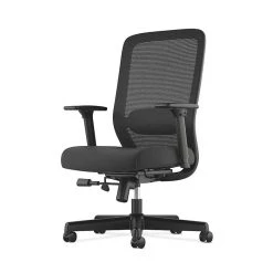 HON Exposure Mesh High-Back Task Chair, Synchro-Tilt, Lumbar, Seat Glide, 2-Way Arms, Black Fabric (BSXVL721LH10) -Cheap The Flex Chair Store unnamed file 4952