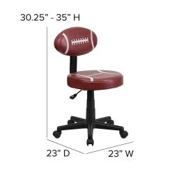 Flash Furniture Vinyl Football Task Chair Without Arms, Red 16 Flash Furniture Vinyl Football Task Chair Without Arms, Red -Cheap The Flex Chair Store unnamed file 4977