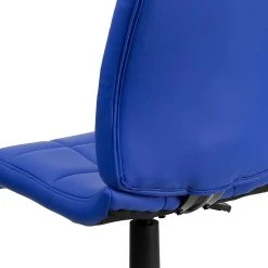 Flash Furniture Mid-Back Quilted Vinyl Task Chair, Blue -Cheap The Flex Chair Store unnamed file 4994