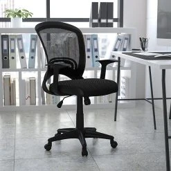 Flash Furniture Mesh Task Chair, Black (HL-0007-GG) -Cheap The Flex Chair Store unnamed file 5016